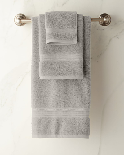 Shop Kassatex Six-piece Essentials Towel Set In Dolphin Gray