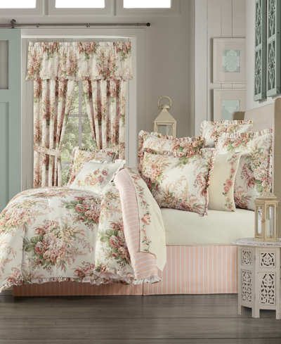 Shop Royal Court Estelle 4-pc. Comforter Set, Full In Coral