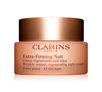 Shop Clarins Extra-firming & Smoothing Night Moisturizer, All Skin Types 1.6 Oz.