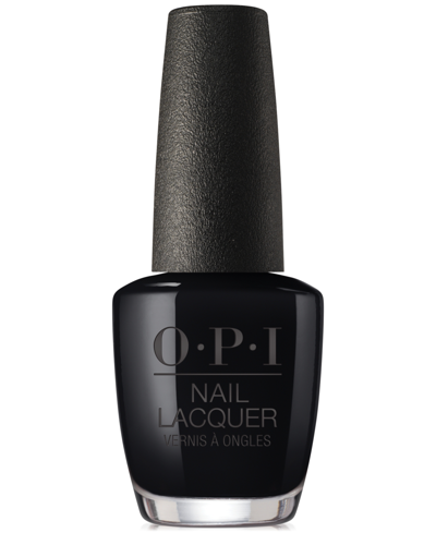 Shop Opi Nail Lacquer In Black Onyx