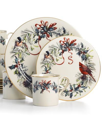 Shop Lenox Winter Greetings 12-piece Dinnerware Set