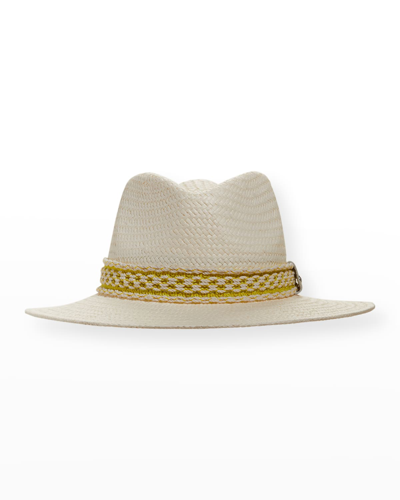 Shop Rag & Bone Straw Packable Fedora Hat In Nat