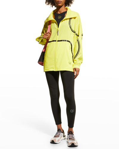 Shop Adidas By Stella Mccartney Truepace Training Jacket In Shock Yellow