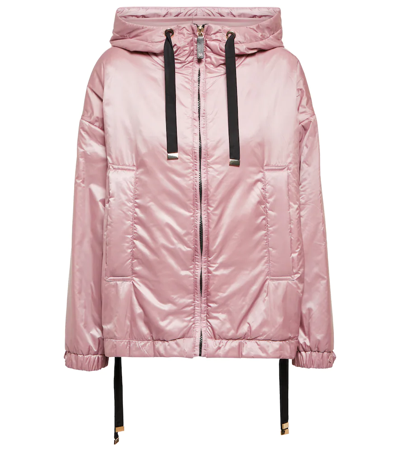 Shop Max Mara Greenh Hooded Jacket In Pink
