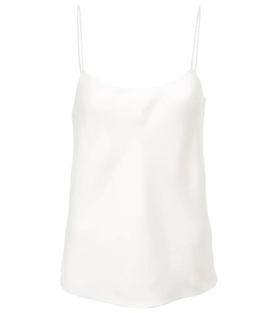 Shop The Row Silk-satin Camisole In White