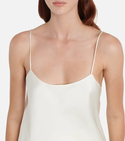 Shop The Row Silk-satin Camisole In White