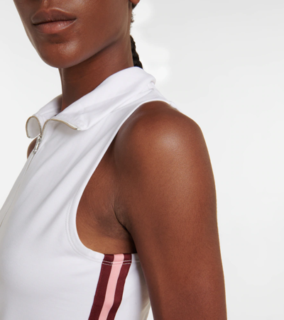 Shop The Upside Match Player Sleeveless Top In White