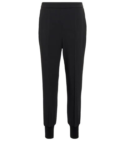 Shop Stella Mccartney Julia High-rise Tapered Pants In Black