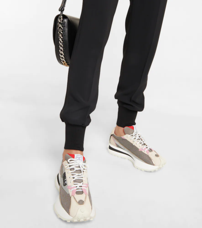 Stella Mccartney Reclypse Lace-up Sneakers In Cream