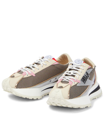 Stella Mccartney Reclypse Lace-up Sneakers In Cream