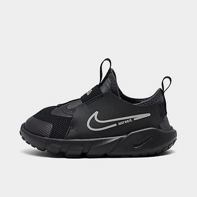 Shop Nike Kids' Toddler Flex Runner 2 Running Shoes In Black/anthracite/photo Blue/flat Pewter