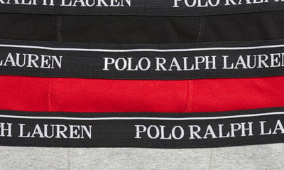 Shop Polo Ralph Lauren 3-pack Cotton Boxer Briefs In Andover He