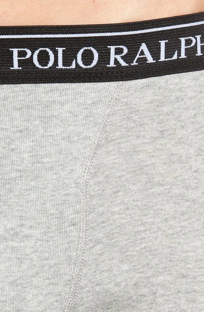 Shop Polo Ralph Lauren 3-pack Cotton Boxer Briefs In Anh/mah/pb