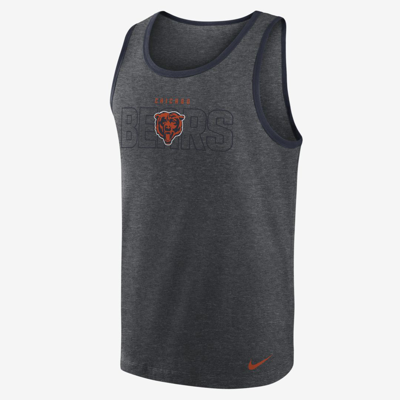 Shop Nike Men's Team (nfl Chicago Bears) Tank Top In Grey