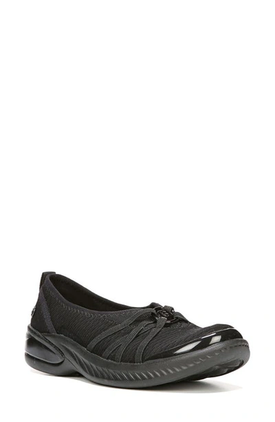 Bzees Niche Slip On Flat In Black