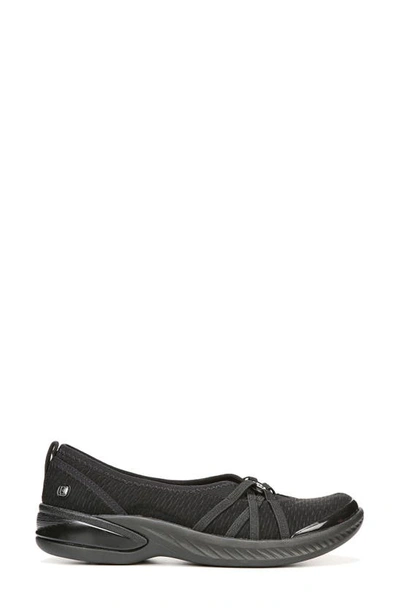 Bzees Niche Slip On Flat In Black