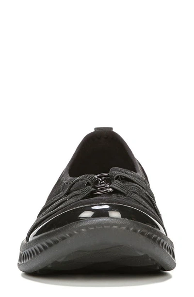Bzees Niche Slip On Flat In Black