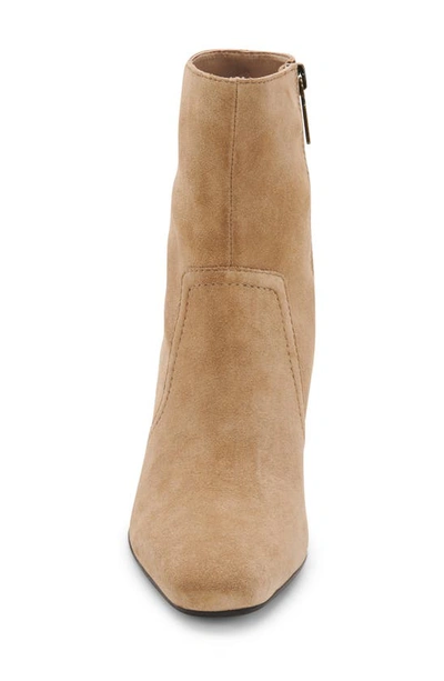 Shop Blondo Salome Waterproof Bootie In Taupe Suede
