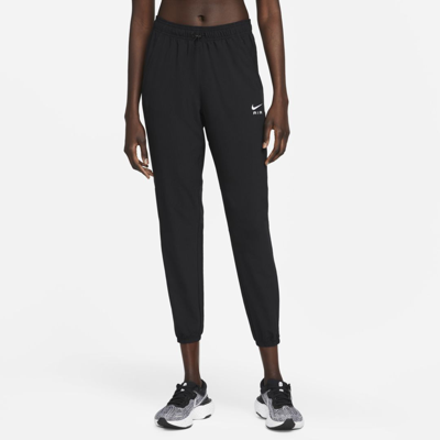 Shop Nike Women's Air Dri-fit Running Pants In Black