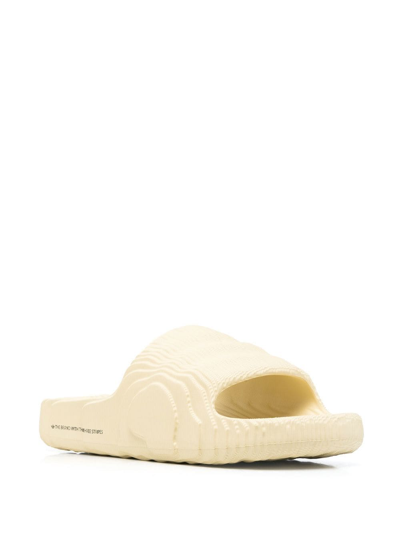 Shop Adidas Originals Adilette 22 "st Desert Sand" Slides In Neutrals