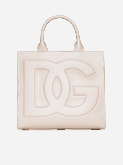 Dolce & Gabbana Dg Daily Leather Tote Bag | ModeSens