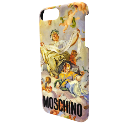 Shop Moschino Mutlicolor Renaissance Iphone 7 Plus Case