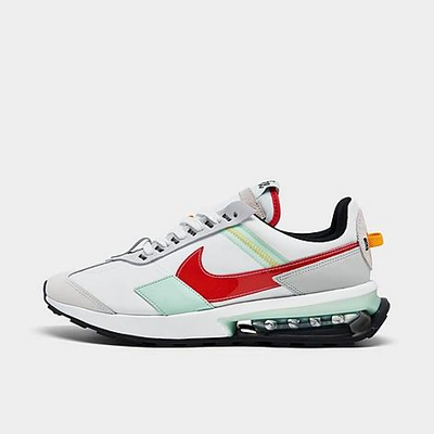 Shop Nike Men's Air Max Pre-day Casual Shoes In Summit White/mint Foam/black/university Red