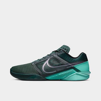 Shop Nike Men's Zoom Metcon Turbo 2 Training Shoes In Pro Green/multi/color/washed Teal/black/white