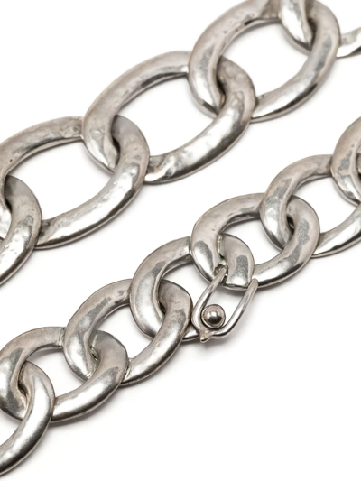 Goossens Lhassa Chain Necklace In Silver