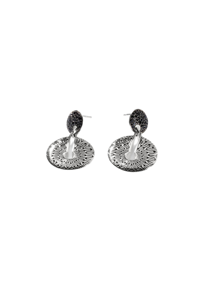 Shop John Hardy ‘classic Chain' Treated Black Sapphire Spinel Sterling Silver Drop Earrings