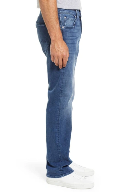 Shop Seven Austyn Squiggle Relaxed Straight Jeans In Epsom