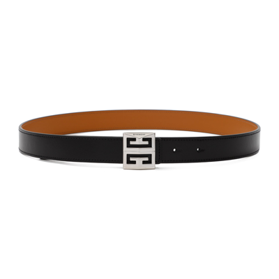 Shop Givenchy 4g Reversible Buckle Belt In Black