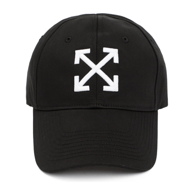 Shop Off-white Arrow Baseball Cap Hat In Black