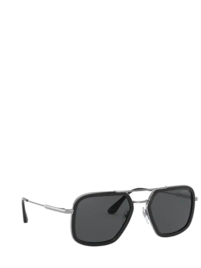 Shop Prada Pr 57xs Black Sunglasses