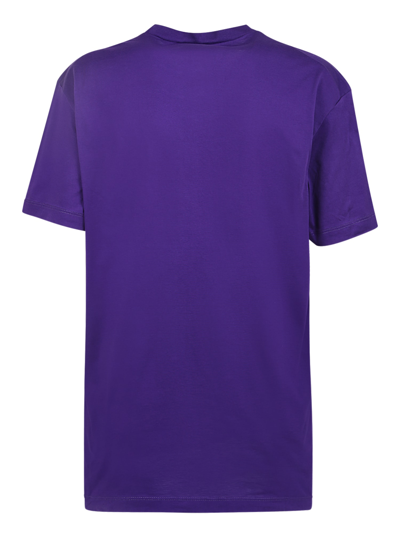 Shop Dsquared2 Icon Logo T-shirt In Purple