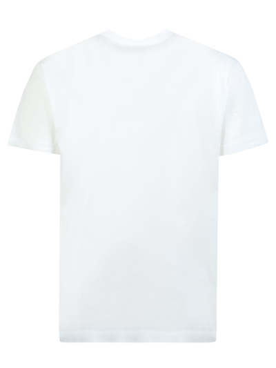 Shop Dsquared2 Globetrotter Print T-shirt In White
