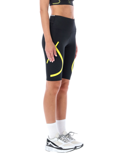 Shop Adidas By Stella Mccartney Truepace Cycling Shorts In Black