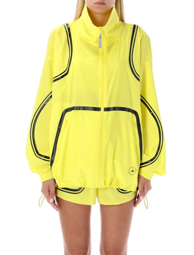 Shop Adidas By Stella Mccartney Truepace Jacket In Shock Yellow