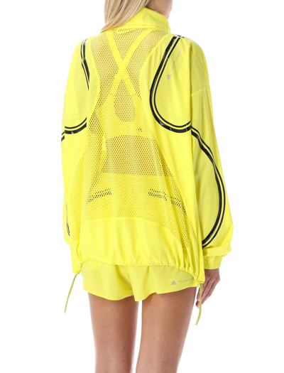 Shop Adidas By Stella Mccartney Truepace Jacket In Shock Yellow