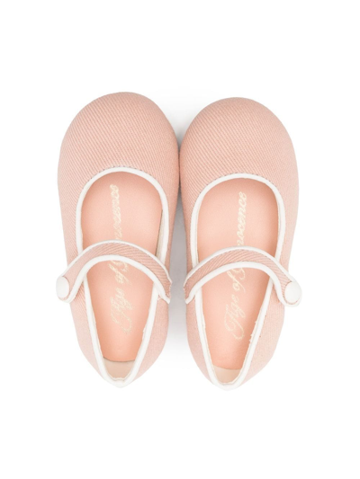 Shop Age Of Innocence Round-toe Ballerina Sandals In Pink