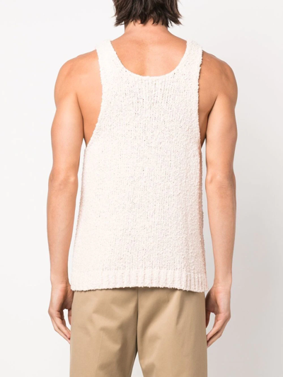 Shop Altu Knitted Tank-top In Pink