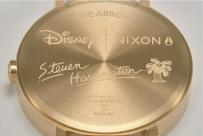 Pre-owned Nixon Disney  Mickey Mouse 51-30 Men's Gold Watch A1246311000 With Box Le 100