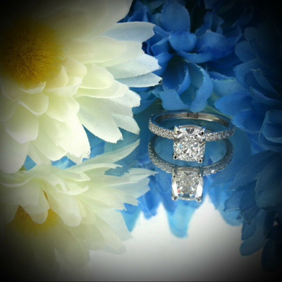 Pre-owned Tiffany & Co Gia Certified 1.50 Carat Cushion Cut Diamond Engagement Ring 18k White Gold In E (white)