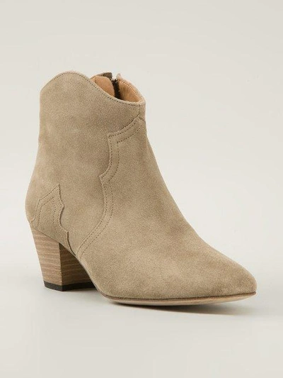 Shop Isabel Marant 'dicker' Ankle Boots