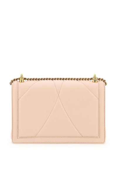 Shop Dolce & Gabbana Nappa Devotion Bag In Pink