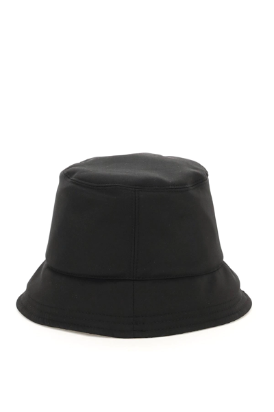 Shop Off-white 'arrows' Nylon Bucket Hat In Black