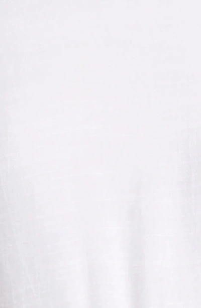 1.state Women's Drop Shoulder Tie Front Midi Dress In Ultra White