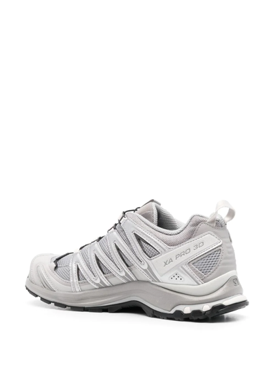 Shop Salomon Xa Pro 3d Low-top Sneakers In Grey