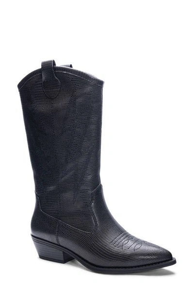 Shop Dirty Laundry Josea Cowboy Boot In Black