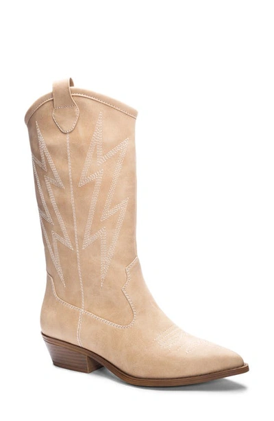 Shop Dirty Laundry Josea Cowboy Boot In Natural